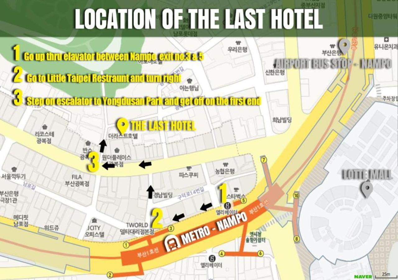 The Last Hotel Nampo Busan Eksteriør bilde